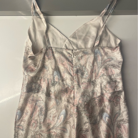 NWOT Polo Ralph Lauren Addison Silk Patterned Maxi Dress Sz 8 - Picture 5 of 6